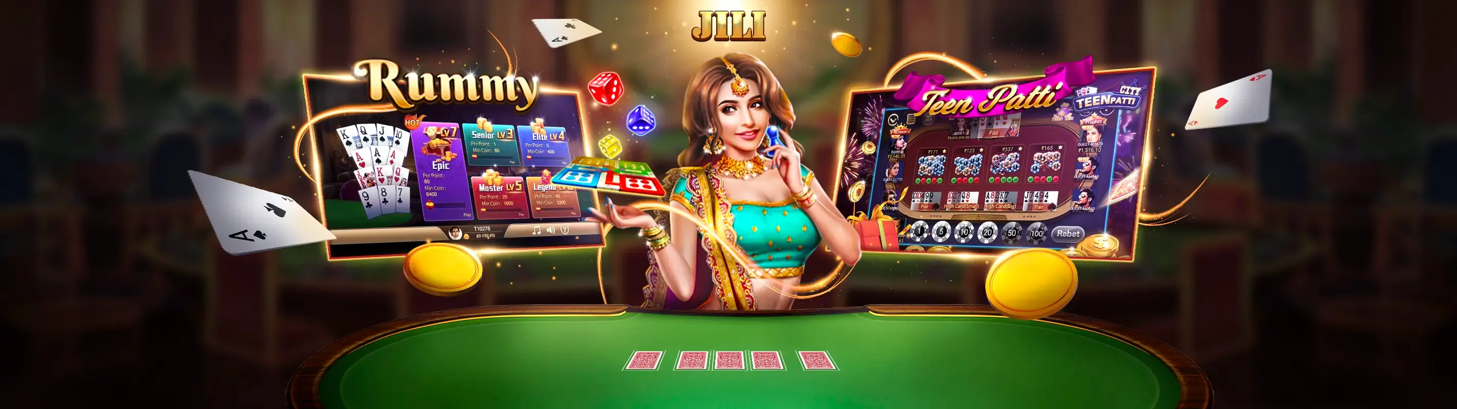 Hình ảnh chính sòng bạc trực tuyến bj3888 app với dealer chuyên nghiệp và bàn chơi sang trọng